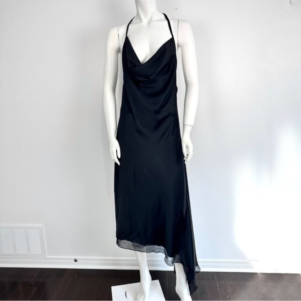 BCBCMaxAzria 100% Silk Slip Dress Sz XS